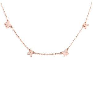 ROSE GOLD | Dainty mama necklace